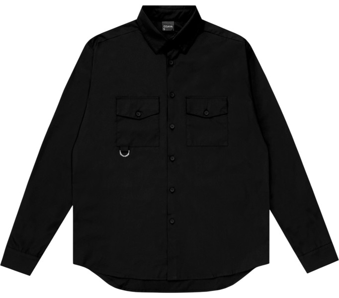 Рубашка ISSAYA Ceremonial Subject Black