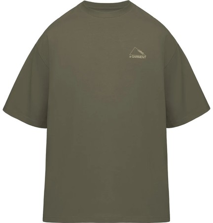 Футболка Tent project t-shirt оливковый унисекс