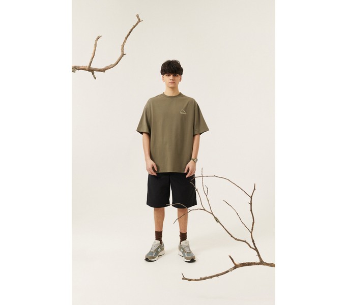 Футболка Tent project t-shirt оливковый унисекс
