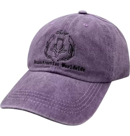 Кепка ISSAYA wash violet/фиолетовый