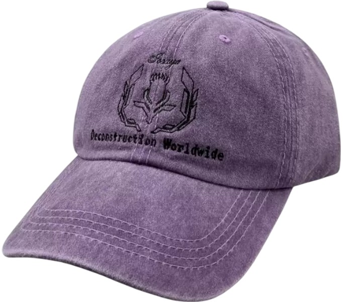 Кепка ISSAYA wash violet/фиолетовый