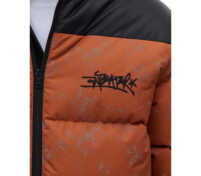 Куртка ANTEATER Downjacket-RF-Print-Terrakot