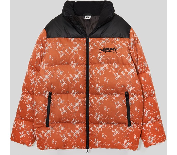 Куртка ANTEATER Downjacket-RF-Print-Terrakot