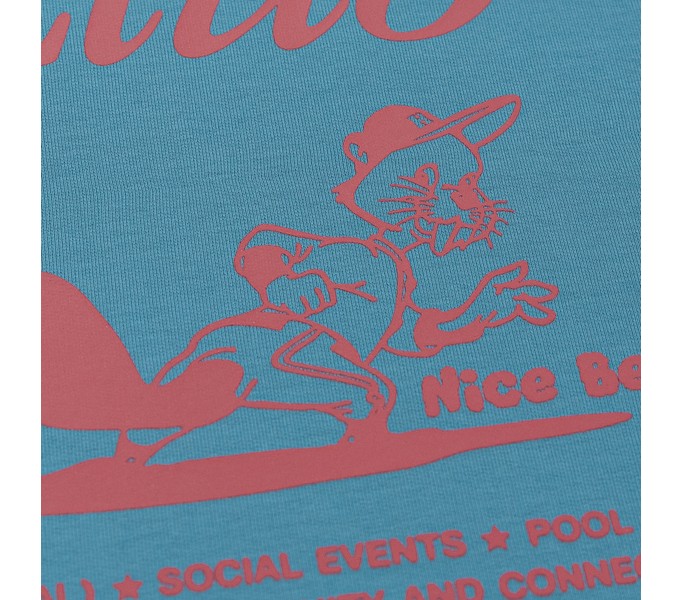 Лонгслив NICE BEAVER RLXD FIRM LS TEE синий унисекс
