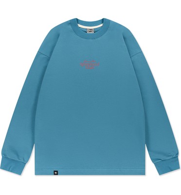 Лонгслив NICE BEAVER RLXD FIRM LS TEE синий унисекс
