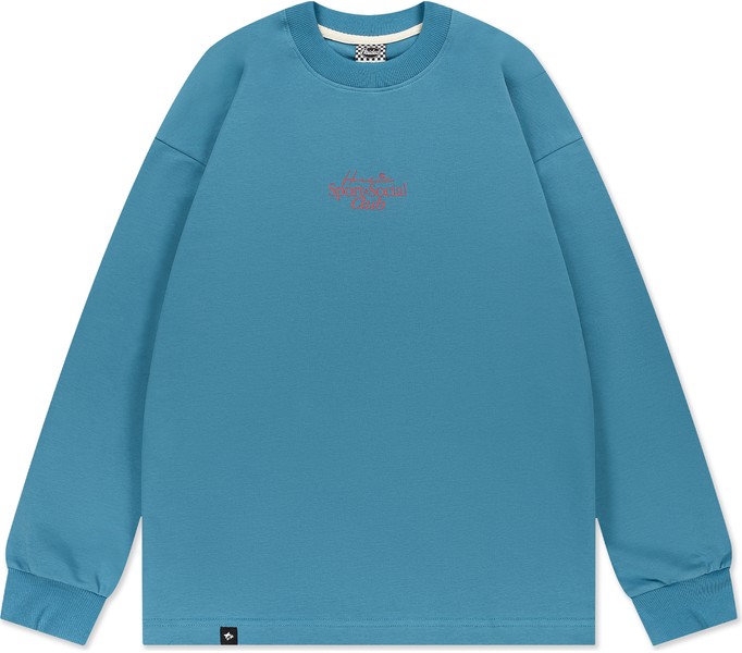 Лонгслив NICE BEAVER RLXD FIRM LS TEE синий унисекс