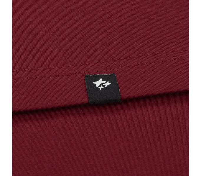 Лонгслив HIGH RLXD FIRM LS TEE бордовый унисекс