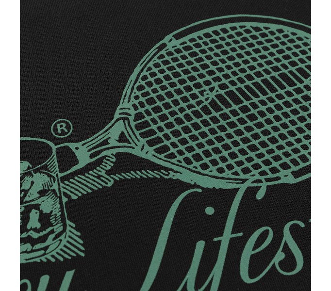 Свитшот DUSTY RACQUET RLXD HW SWT чёрный унисекс