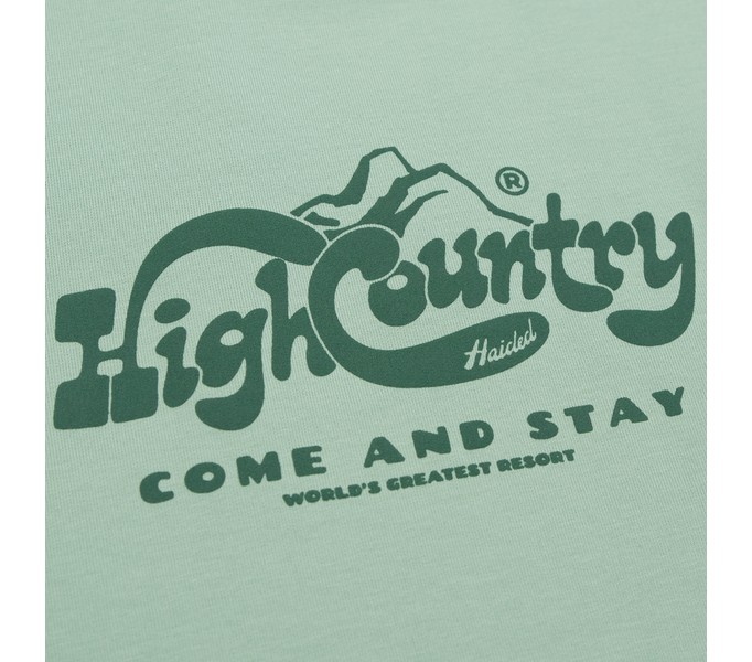 Лонгслив HIGH RLXD FIRM LS TEE серо-зеленый унисекс