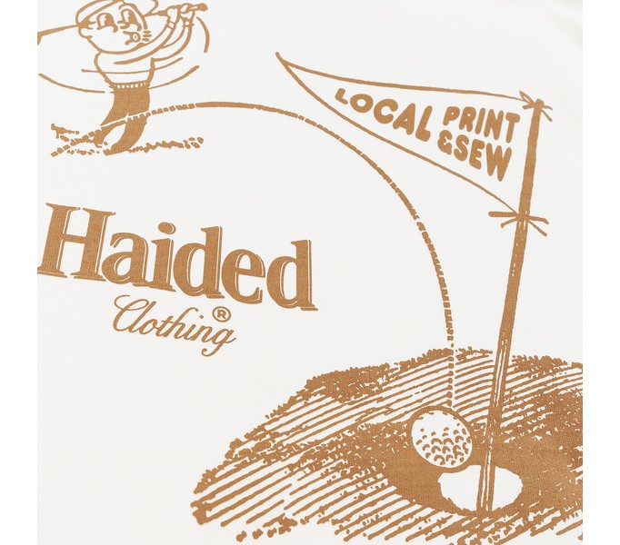 Худи GOLF RLXD HW HOD ecru белое унисекс