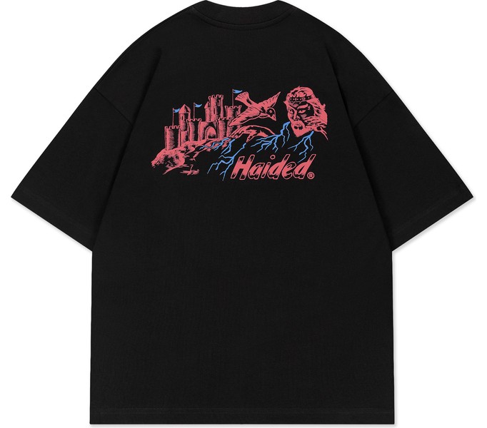 Футболка WARLOCK RLXD HW TEE чёрная унисекс