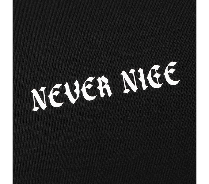 Футболка NICE BEAVER RLXD HW TEE чёрный унисекс