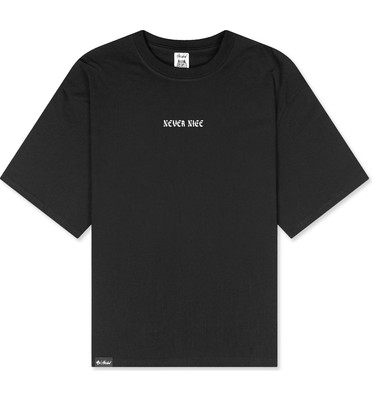 Футболка NICE BEAVER RLXD HW TEE чёрный унисекс