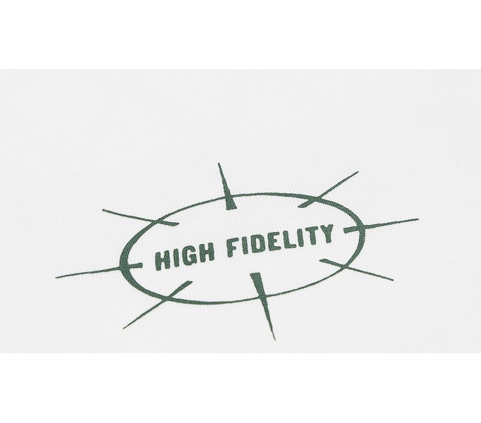 Футболка FIDELITY RLXD HW TEE белая унисекс