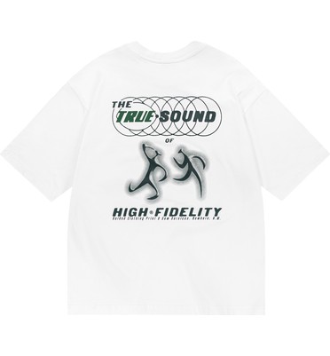 Футболка FIDELITY RLXD HW TEE белая унисекс