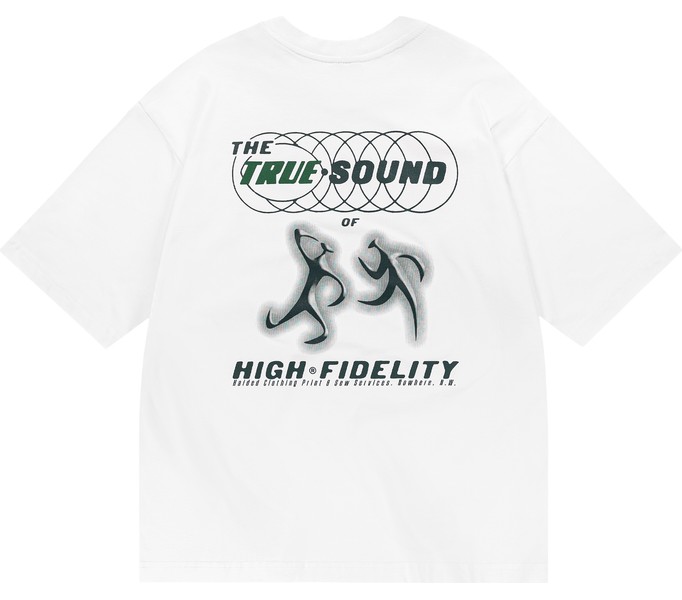 Футболка FIDELITY RLXD HW TEE белая унисекс