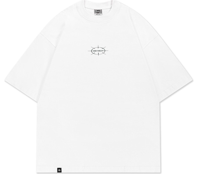Футболка FIDELITY RLXD HW TEE белая унисекс