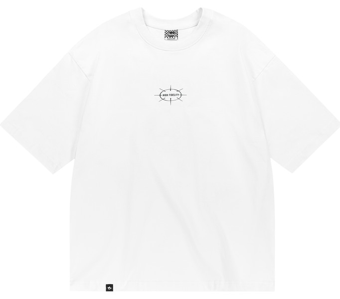Футболка FIDELITY RLXD HW TEE белая унисекс