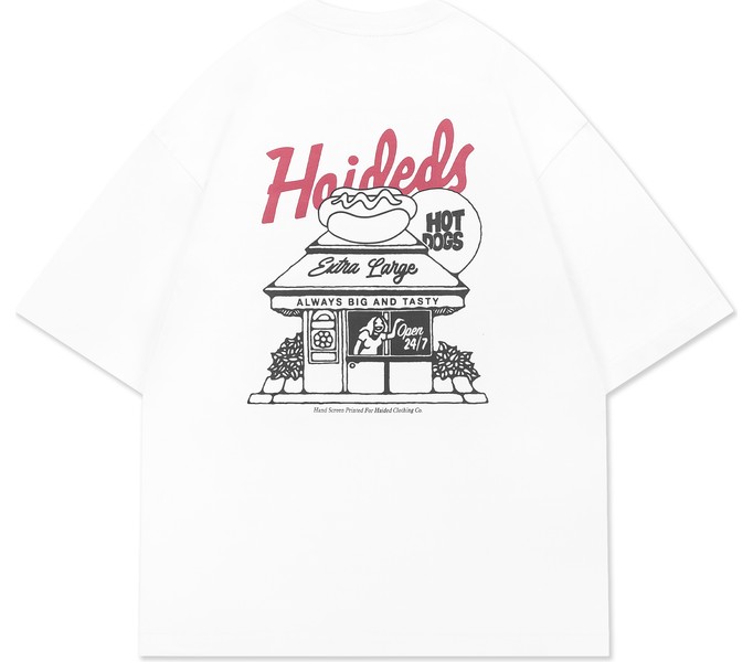 Футболка KIOSK RLXD HW TEE белая унисекс