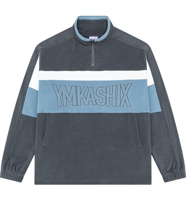 Свитшот YMKASHIX Skate fleece серый/синий