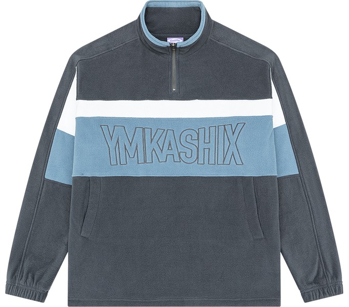 Свитшот YMKASHIX Skate fleece серый/синий