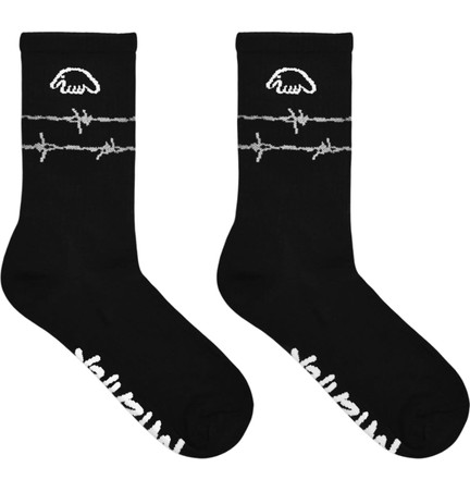 Носки черные ANTEATER Black-Logo