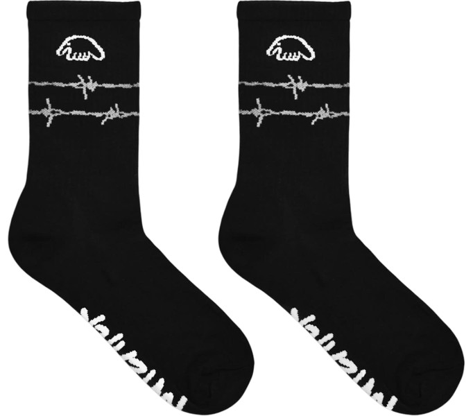 Носки черные ANTEATER Black-Logo