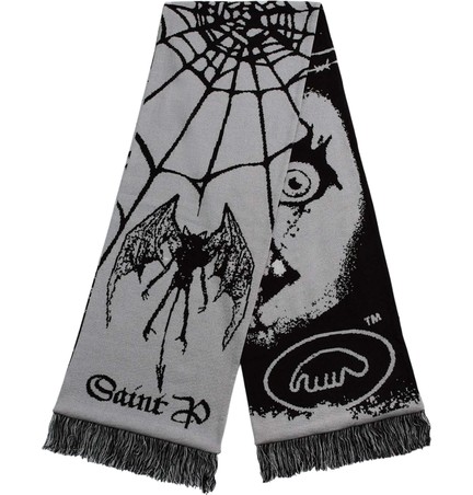 Шарф ANTEATER Scarf-Black-Grey