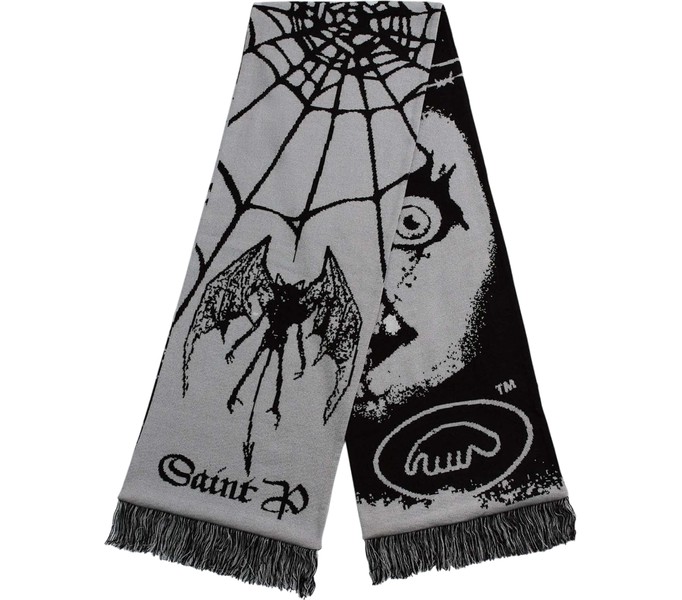 Шарф ANTEATER Scarf-Black-Grey