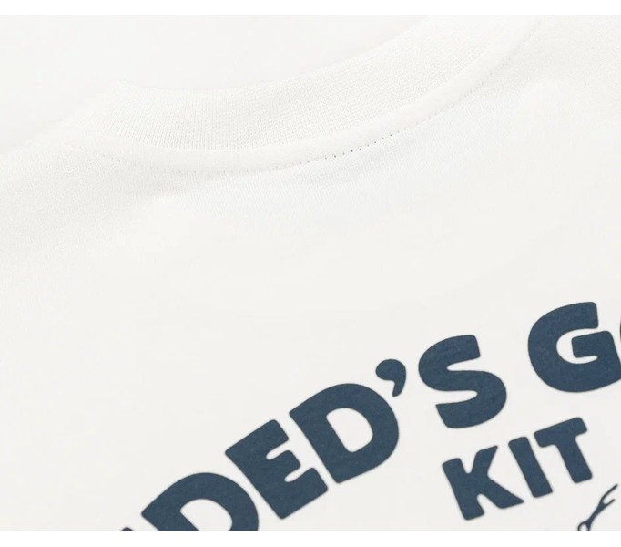Футболка GOLFING KIT RLXD HW TEE ecru белая