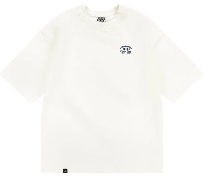 Футболка GOLFING KIT RLXD HW TEE ecru белая