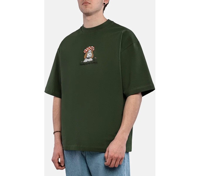 Футболка FOREST FRIENDS RLXD FIRM TEE dk.olive 