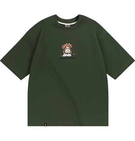 Футболка FOREST FRIENDS RLXD FIRM TEE dk.olive 