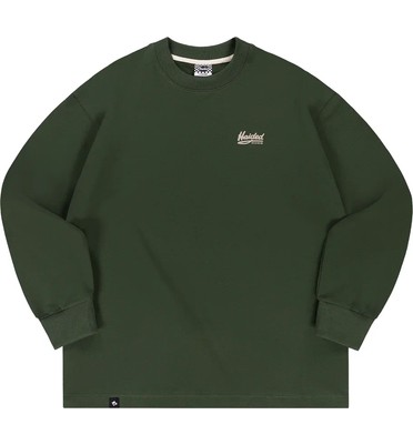 Лонгслив GARDEN RLXD FIRM LS TEE dk.olive оливковый