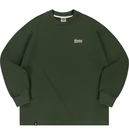 Лонгслив GARDEN RLXD FIRM LS TEE dk.olive оливковый