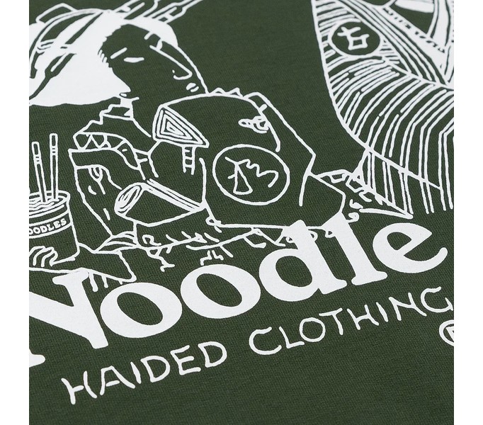 Футболка NOODLE SOUP RLXD FIRM TEE dk.olive