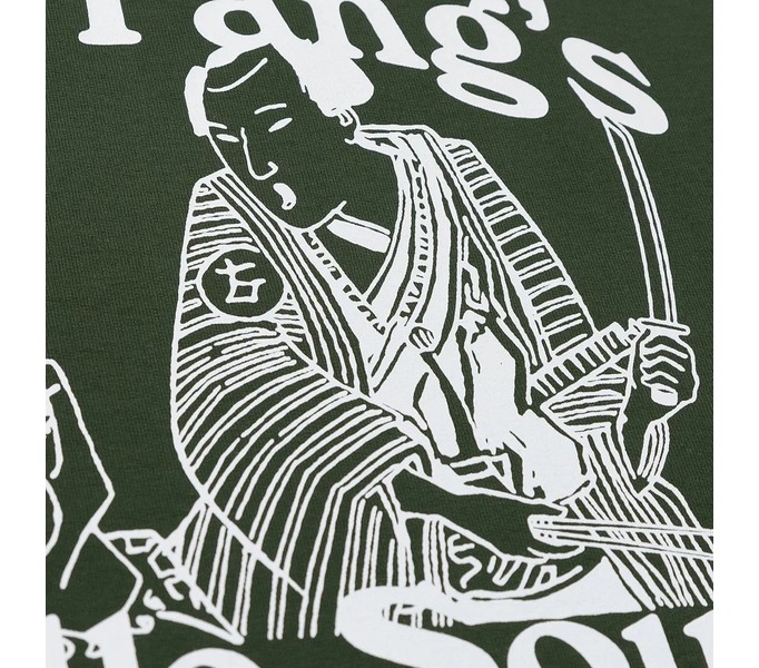 Футболка NOODLE SOUP RLXD FIRM TEE dk.olive