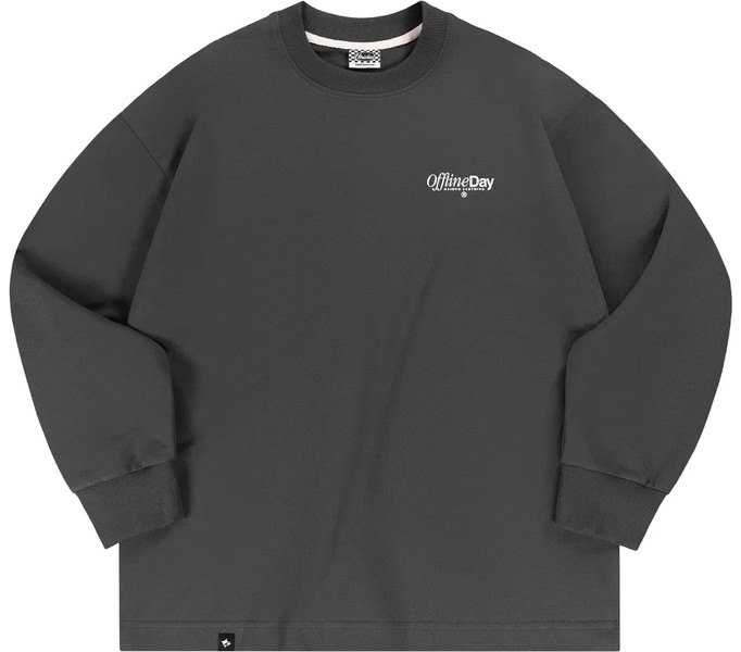Лонгслив OFFLINE DAY RLXD FIRM LS TEE shadow.grey 