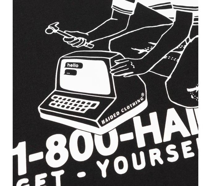 OFFLINE DAY RLXD HW TEE black футболка