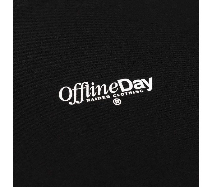 OFFLINE DAY RLXD HW TEE black футболка