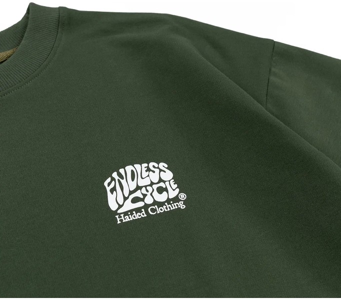 Лонгслив ENDLESS CYCLE RLXD FIRM LS TEE dk.olive 