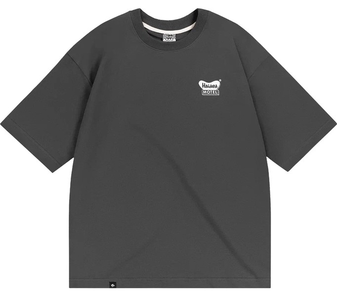Футболка HEATED POOL RLXD FIRM TEE shadow.grey серая 