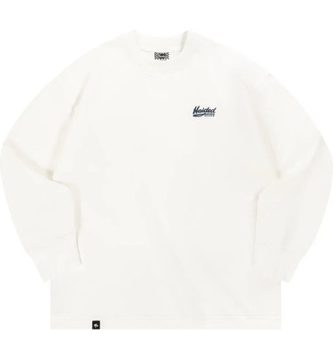 GARDEN RLXD FIRM LS TEE ecru лонгслив белый 