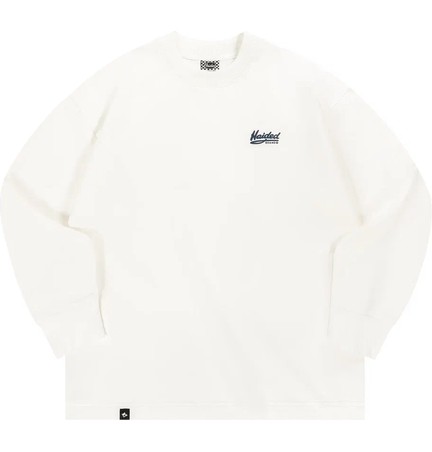 GARDEN RLXD FIRM LS TEE ecru лонгслив белый 