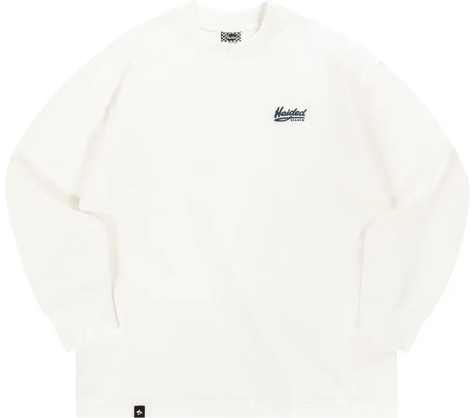 GARDEN RLXD FIRM LS TEE ecru лонгслив белый 