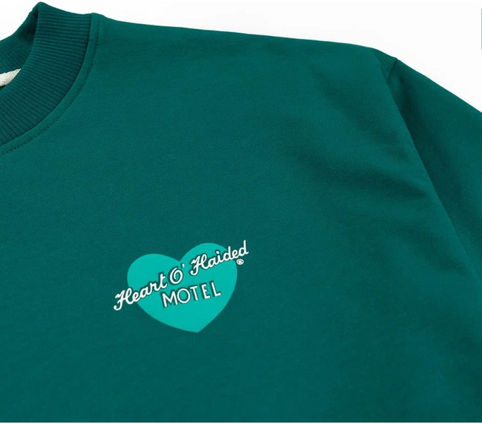 Футболка HEART RLXD FIRM TEE fir.green зеленая 