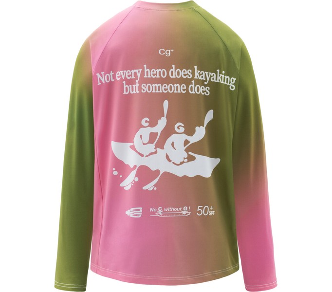 Лонгслив "C" Trekking Longsleeve rose&khaki