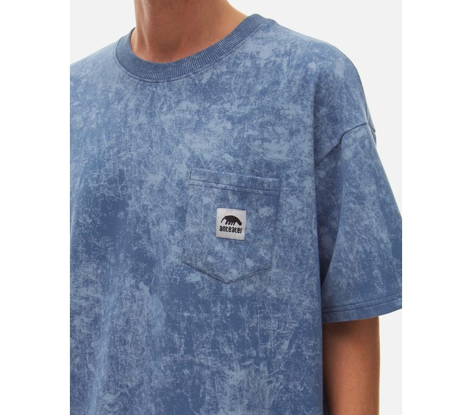 Футболка ANTEATER Pocket-398 сине-голубой