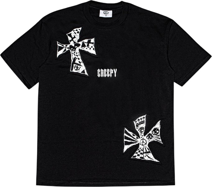 Футболка Creepy альт черный
