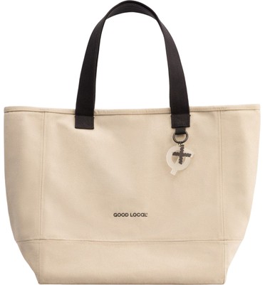 Shopper Canvas Line Dark Beige сумка